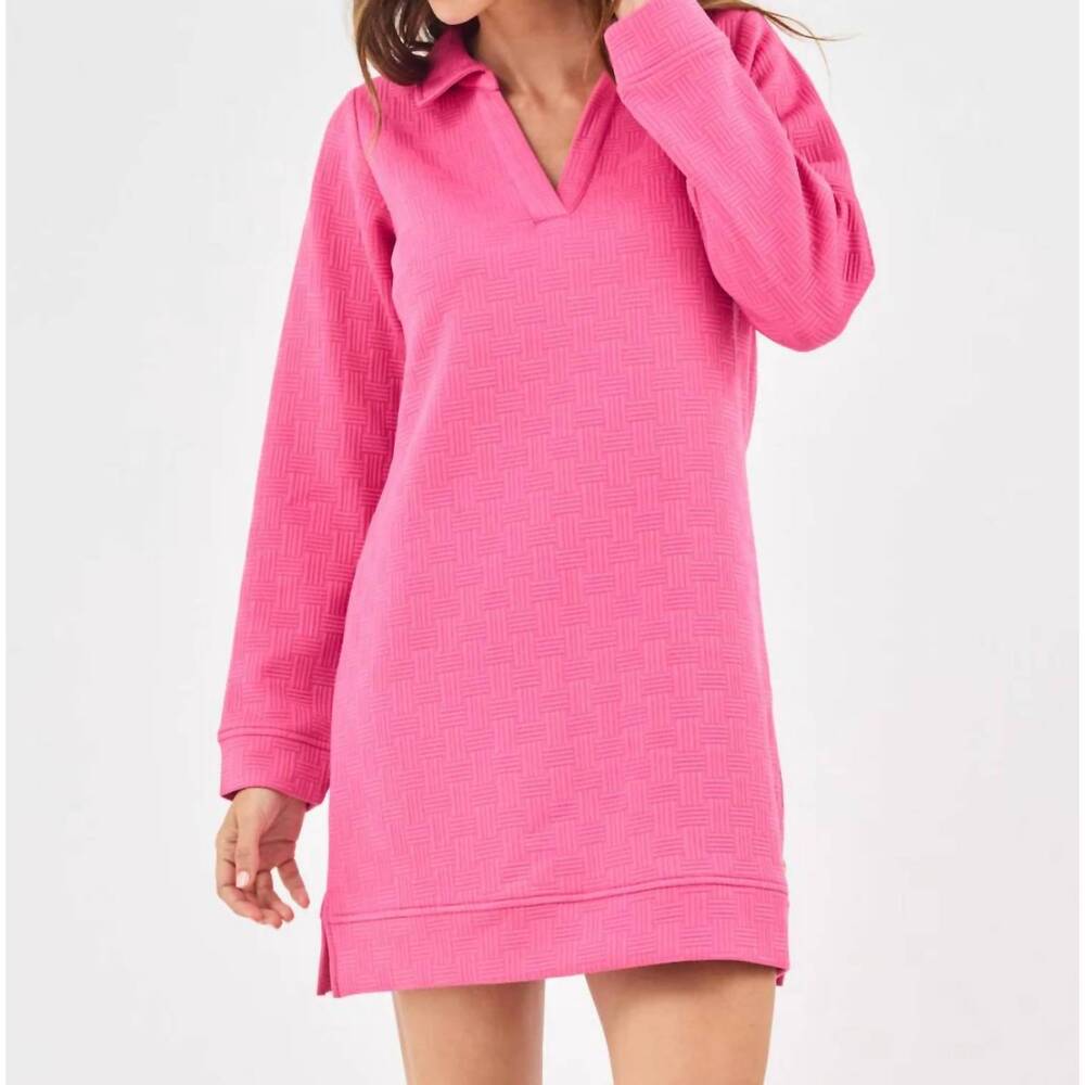NEW MARY SQUARE lindsey dress in pink